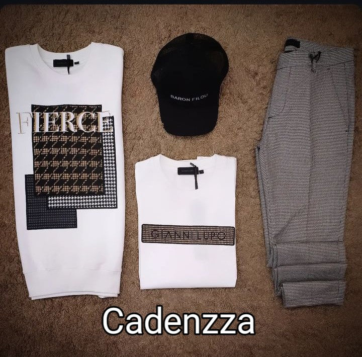 SUDADERA, PANTALÓN,CAMISETA Y GORRA